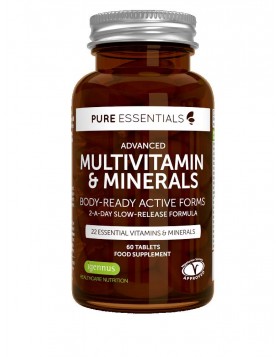 Πολυβιταμίνη & Ιχνοστοιχεία με D3-K2  Pure Essentials Advanced Multivitamin 60 caps iGennus     