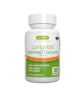 Συμπλήρωμα διατροφής Longvida Optimised Curcumin Igennus 30caps
