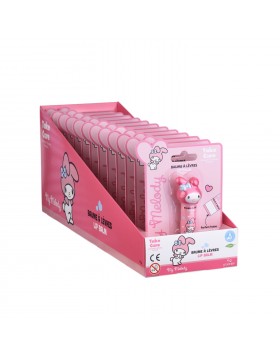 HK My Melody Lip Balm 3D (Stand 12 τεμάχια) Take Care