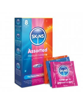 Skins Assorted Condoms Ποικιλία Προφυλακτικών Skins Sexual Health 