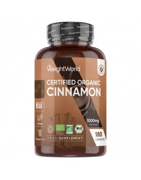 Οργανική Κανέλα 1000mg WeightWorld 180 caps