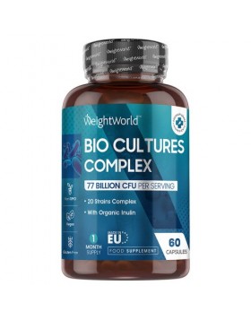Προβιοτικά για Έλεγχο του Βάρους Bio Culture Complex WeightWorld 60 caps