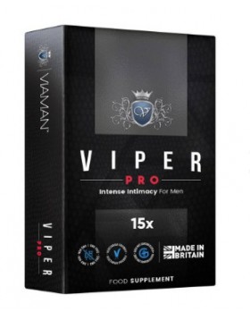 Viaman Viper Pro για Σεξουαλική Διέγερση 15 tabs