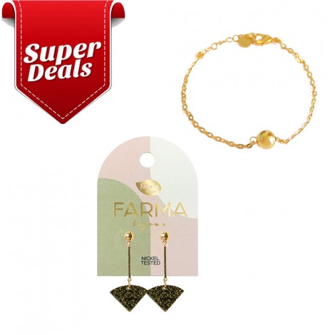 Σετ Υποαλλεργικών Κοσμημάτων Farma Bijoux (WE05 & 2G1P)