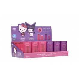 Παιδικό Stick Hello Kitty & Kuromi σε μορφή Ζελέ Lips & Cheeks 8gr (Stand 24 Τεμάχια) Take Care