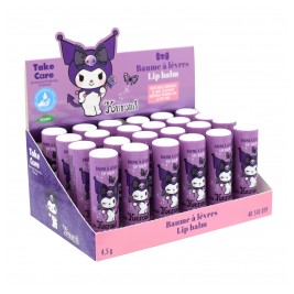 Lip Balm με γεύση Blackberry Hello Kitty Kuromi 4,5g (Stand 24 τεμάχια)