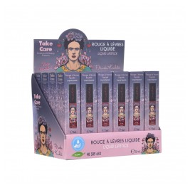 Frida Kahlo Υγρό Κραγιόν Κόκκινο 5ml (Stand 24 τεμάχια) Take Care