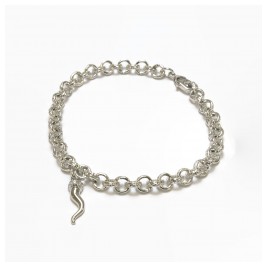 Υποαλλεργικό Βραχιόλι με Lucky Horn (BE2S1C) Farma Bijoux