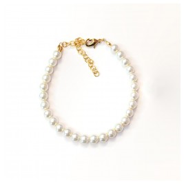 Υποαλλεργικό Βραχιόλι Με Πέρλες 20/24CM (BE2BP41) Farma Bijoux