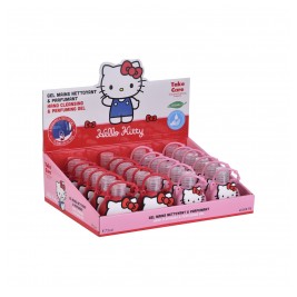 Hello Kitty Gel Καθαρισμού χεριών με άρωμα 35ml (Stand 24 τεμάχια) Take Care