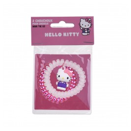 Hello Kitty σπιράλ λαστιχάκια μαλλιών (12τεμάχια) Take Care