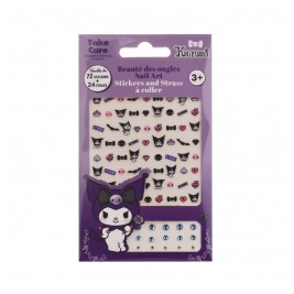 Αυτοκόλλητα Νυχιών Hello Kitty Kuromi (24 τεμάχια) Take Care