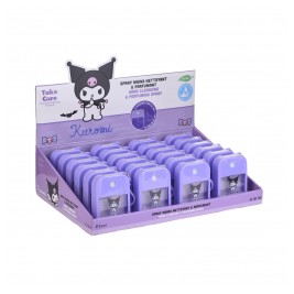HK Kuromi Καθαριστικό χεριών σε σπρέι 36ml (Stand 12 τεμάχια) Take Care