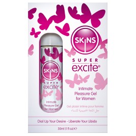 Skins Super Excite Τζελ Διέγερσης Κλειτορίδας 30ml Skins Sexual Health