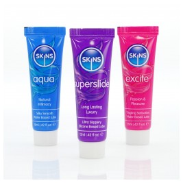 Σωληνάρια Δειγματοληψίας Λιπαντικών Skins 3x12ml Skins Sexual Health