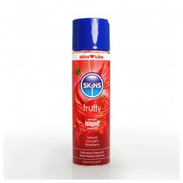 Skins Strawberry Φρουτώδες Λιπαντικό Νερού 130ml Skins Sexual Health