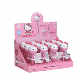 HK Lip Balm & Lip Gloss lollipop 2 σε 1 (Stand 12 τεμάχια) Take Care