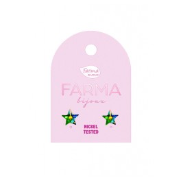 Υποαλλεργικά Σκουλαρίκια for Kids Αστέρι 5mm (BE40C23) Farma Bijoux