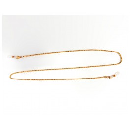 Αλυσίδα Γυαλιών Gold Classic Μεταλλική Farma Bijoux