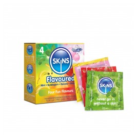 Skins Flavoured Condoms Αρωματισμένα Προφυλακτικά Skins Sexual Health 