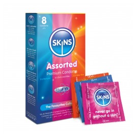 Skins Assorted Condoms Ποικιλία Προφυλακτικών Skins Sexual Health 