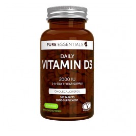 Pure Essentials Vitamin D3 2000IU Χοληκαλσιφερόλη 365 tabs Igennus