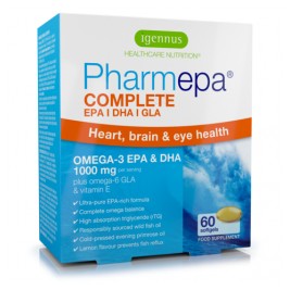 Ωμέγα 3 Ωμέγα 6 EPA-DHA Pharmepa Complete 1000 mg Igennus 60 soft gels