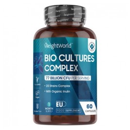 Προβιοτικά για Έλεγχο του Βάρους Bio Culture Complex WeightWorld 60 caps