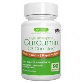 High Absorption Curcumin C3 Complex 90 caps Igennus